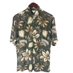 Vintage Pierre Cardin Men's Hawaiian Shirt Size Small